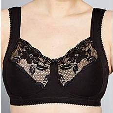 Miss Mary Women Clothing Miss Mary Lovely Lace Non-Wired Bra - Black