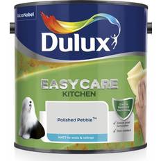 Dulux Grey Paint Dulux Easycare Kitchen Matt Ceiling Paint, Wall Paint Polished Pebble 2.5L