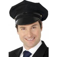 Uniforms & Professions Headgear Smiffys Chauffeur Hat Black