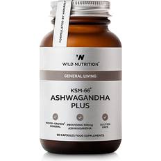 Supplements Wild Nutrition KSM-66 Ashwagandha Plus 60 pcs