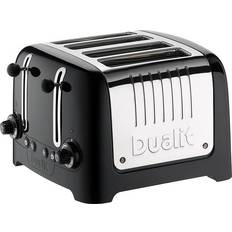 Dualit Black Toasters Dualit 4 Slot Lite