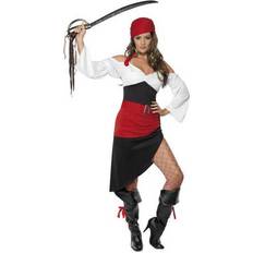White Fancy Dresses Smiffys Sassy Pirate Wench Costume