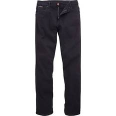 Black Jeans Wrangler Texas Stretch Jeans - Black Overdye