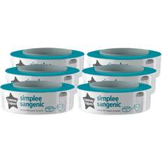 Nappy Sacks Tommee Tippee Simplee Sangenic Refill Cassettes 6-pack