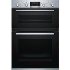 Bosch Built in Ovens - Dual Bosch MBA5350S0B White, Stainless Steel