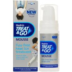 Sprays Head Lice Treatments Hedrin Treat &go Mousse 100ml