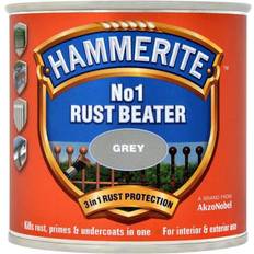Hammerite Paint Hammerite No.1 Rust Beater Anti-corrosion Paint Grey 0.25L