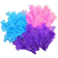 Feathers PlayBox Easter Feathers 3 Colours 48 pcs