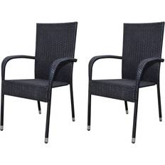 VidaXL Patio Chairs Garden & Outdoor Furniture vidaXL 42486 2-pack Garden Dining Chair