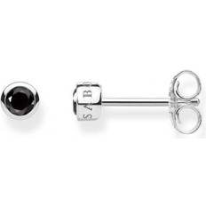 Thomas Sabo Glam and Soul Earrings - Silver/Black