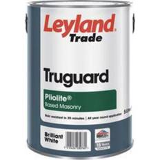 Leyland Trade Truguard Pliolite Concrete Paint Brilliant White 5L