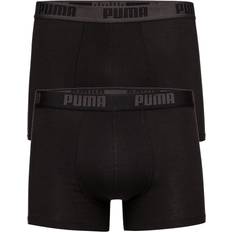 Puma Men's Underwear Puma Boxer Shorts 2-pack - Black/Black