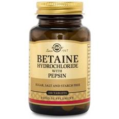 Solgar Betaine Hydrochloride with Pepsin 100 pcs