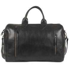 Black - Leather Weekend Bags Stillnordic Clean Weekend Bag - Black