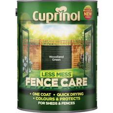 Cuprinol Green Paint Cuprinol Less Mess Fence Care Wood Protection Green 6L
