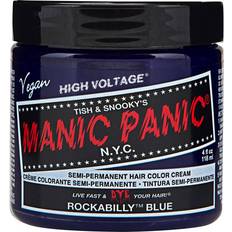 Ammonia Free Semi-Permanent Hair Dyes Manic Panic Classic High Voltage Rockabilly Blue 118ml