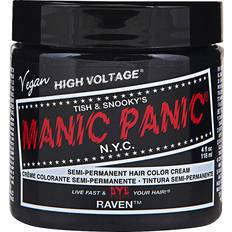 Ammonia Free Semi-Permanent Hair Dyes Manic Panic Classic High Voltage Raven 118ml