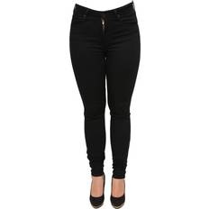 Levi's W36 - Women Jeans Levi's Mile High Super Skinny Jeans - Black Galaxy