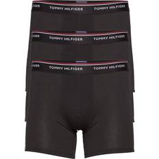 Tommy Hilfiger Men Underwear Tommy Hilfiger Premium Essential Repeat Logo Trunks 3-pack - Black