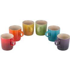 Multicoloured Cups & Mugs Le Creuset Rainbow Mug 35cl 6pcs