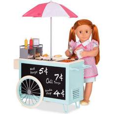 Our Generation Role Playing Toys Our Generation Retro Hot Dog Cart
