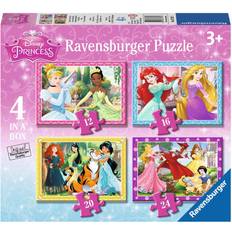 Ravensburger Disney Princess 4 in a Box 72 Pieces