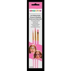 Makeup Fancy Dress Snazaroo Pink Starter Brushes Set of 3