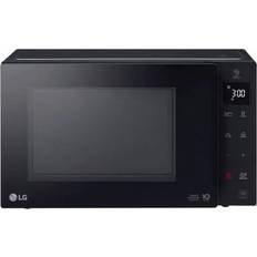 Black - Countertop - Medium size Microwave Ovens LG MH6535GIB Black