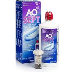 Contains Peroxide Lens Solutions Alcon AO Sept Plus 360ml