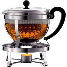 Bodum Teapots Bodum Chambord Set Rechaud Teapot 1.3L