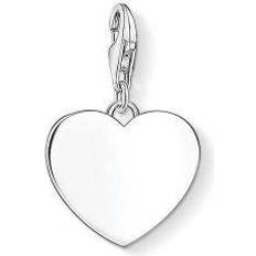 Nickel Free Charms & Pendants Thomas Sabo Heart Charm - Silver