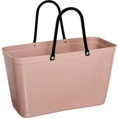 Handbags Hinza Shopping Bag Large (Green Plastic) - Nougat