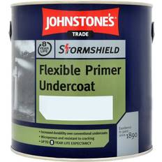 Johnstone's Trade Stormshield Flexible Primer Undercoat Wood Paint Grey 2.5L