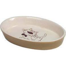 Nobby Oval Ceramic Cat Bowl 120ml