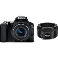 DSLR Cameras Canon EOS 250D + 18-55mm + 50mm STM