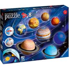 Ravensburger Jigsaw Puzzles on sale Ravensburger Planetary Solar System 3D Puzzle 522 Pieces