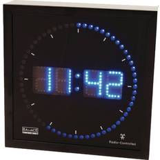 With Lighting Clocks Balance Time LED Wall Clock 34.2cm