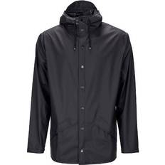 Rains Black Clothing Rains Jacket Unisex - Black