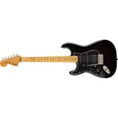 Black Electric Guitar Squier By Fender Classic Vibe '70s Stratocaster