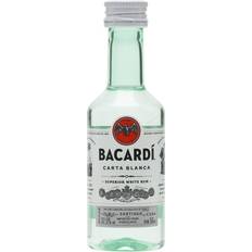 Bacardi Carta Blanca Superior White Rum Miniature 37.5% 5cl
