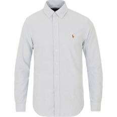 Polo Ralph Lauren Men Shirts Polo Ralph Lauren Slim Fit Oxford Sport Shirt - Bsr Blue/White