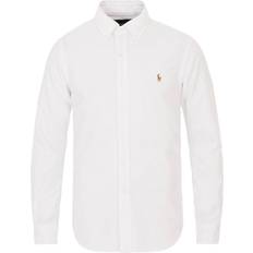 Shirt Collar Tops Polo Ralph Lauren Button Down Oxford Shirt - White