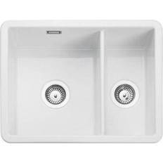 White Kitchen Sinks Rangemaster Rustique (CRUB3216WH)