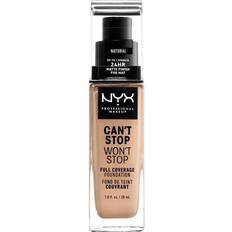 NYX Can't Stop Won't Stop Full Coverage Foundation CSWSF07 Natural