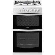 Gas Cookers Indesit ID5G00KMW White