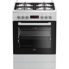 Electric Ovens - Self Cleaning Gas Cookers Beko FSM62330DWT White