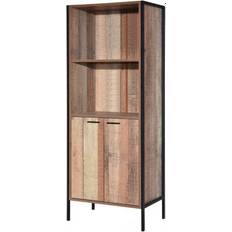 Oaks Shelves LPD Furniture Hoxton Book Shelf 160cm
