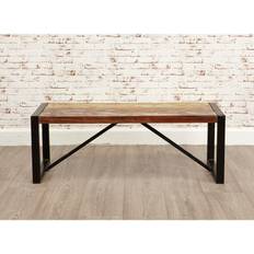 Wood Settee Benches Baumhaus Urban Chic Settee Bench 126.5x45.5cm