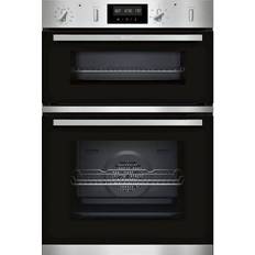 Dual - Pyrolytic Ovens Neff U2GCH7AN0B White, Stainless Steel