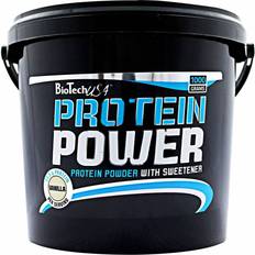 Soya Proteins Protein Powders BioTechUSA Protein Power Vanilla 4kg